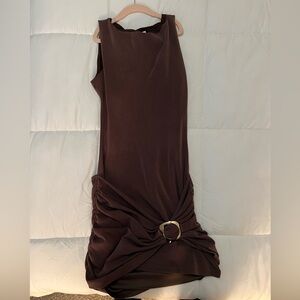 Princess Polly Brown Dress